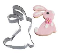 6x Emporte-Pièce Lapin Oreille 9,5 CM Inox Plätzchenausstecher Emporte-Pièce