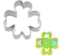 6x Emporte-Pièce Trèfle 6 CM Accessoires à Pâtisserie Backdeko Keksdeko Cuire