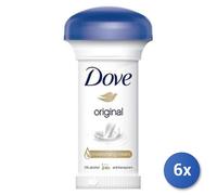 6X Ensemble Dove Déodorant Crème 50 Ml. Original