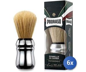 6X Ensemble Pinceau Barbe Proraso