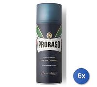 6X Ensemble Proraso Mousse À Raser Protectrice 400 ML