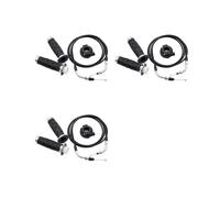 6X Ensemble Universel de Poignées D'Accélérateur avec Câble D'Accélérateur de Scooter de 78 Pouces pour 50Cc 80Cc 125Cc 150Cc GY6