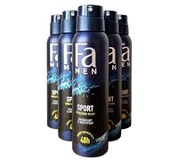 6x Fa Déodorant Spray Sport Unisexe - 150 ml
