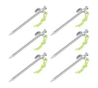 ProPlus Piquets de tente Clous de sol 20 cm x 9 mm – Lot de 6
