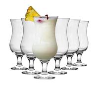 6x Fiesta 460ml Verres Pina Colada - Style Ouragan Poco Grande Cocktail Party Verrerie Ã Boire - by LAV