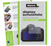 6x Film de protection d'écran pour Canon EOS 600D protecteur antireflet dipos