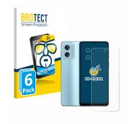 6x Film Protection Ecran pour Motorola Moto G54 (Avant+Caméra) Clair Protecteur