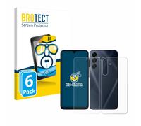 6x Film Protection Ecran pour Samsung Galaxy A16 5G (Avant+Arrière) Clair