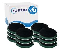 6x Filtre à charbon (2pcs) longue durée compatible avec Ikea NYTTIG FIL 400 / 704.019.47