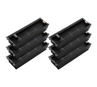 6x Filtre à charbon d'origine Whirlpool AMC100 / 484000008973