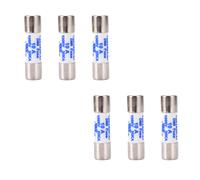 6X Fusible Multimetre Cylindre En Ceramique Blanc de 10 x 38mm 1000V 10A