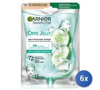 6X Garnier Visage Masque 22 Grammes Cryo Jelly Visage Fabriqué En Italie