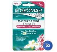 6X Geomar Masque Visage Exfoliant Illuminant 15Ml
