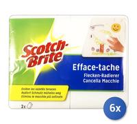6X Gomme Efface Macchies Scotch-Brite 2 Pièces E1