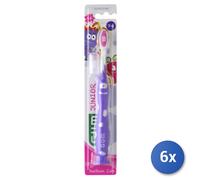 6x Gum Brosse à Dents Bébé Junior 7-9 Années