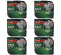 6X H7 12V 55W PX26D ULTRA LIFE 2Pcs. Osram