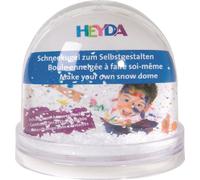 6X Heyda 204888400 Schneekugel 9cm