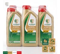 6x Huile Moteur Castrol EDGE 5W-30 M 1 L Synthétique BMW LL04 MB 229.52 C3