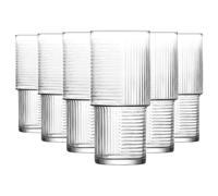 6x LAV 515ml Helen verres à whisky empilables jus Cocktail gobelets à boire