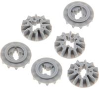 6x Lego Technic pignon 12Z nouveau-gris clair 12 dents différentiel 4565450 6589