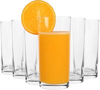 6x Liberty 295ml Verres Highball - Grand verre Hi Ball Eau Gin Jus Cocktail Verres à boire Set - by LAV