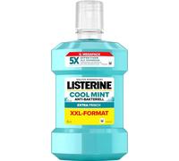 6x LISTERINE Cool Mint Extra Frais 1L - Bain de bouche antibactérien pour une fraîcheur et une hygiène dentaire de longue durée, élimine 99,9 % des bactéries, total 6 litres
