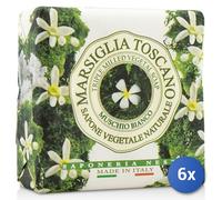 6X Lot Marseille Toscan Savon 200 Grammes Musc