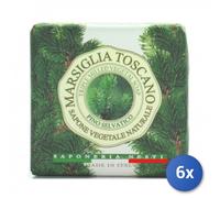 6X Lot Nesti Savon Toscano Pin Sauvage 200Gr