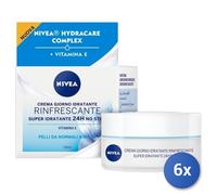 6X Lot Nivea Crème De Jour Rafraîchissante 50 Ml