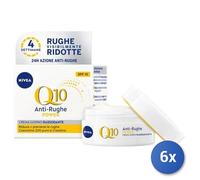 6X Lot Nivea Visage Crème Anti-Rides Q10 Plus Jour