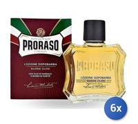 6X Lot Proraso Lotion Après-Rasage Barbe Dure