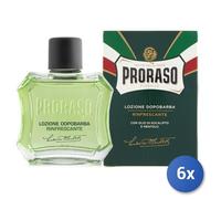 6X Lot Proraso Lotion Après-Rasage Rafraîchissante 100 ML