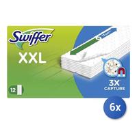 6X Lot Swiffer Chiffon Remplacements X 12 Maxi XXL Pièces
