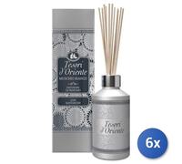 6X Lot Trésors D'Orient Bâtonnets Désodorisants 200 Ml. Musc B.