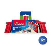 6X Lot Vileda Balai 3 Action 1Pz