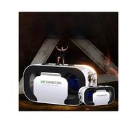 6X Lunettes 3D VR SHINECON G05A, Casque de Réalité Virtuelle Réglable, Lunettes VR pour Téléphone Intelligent