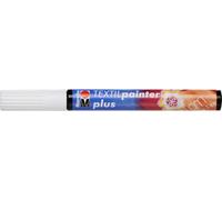 6x Marabu 0118 03 070 Textil Painter plus blanc 070 3 mm