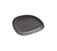6x Mini bol / bol à trempette grès ROCKZZERO Organic Stone Grey / gris foncé