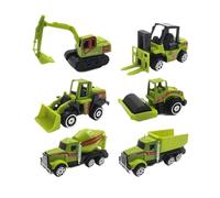 ＡＷＨＡＯ 6x Mini Wagons de Construction, Jouets pour Enfants âgés de 3, 4, 5 et 6 Ans