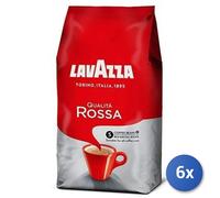 6X Multipack Café Lavazza Kg 1 Grains Rossa