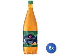 6X Multipack San Pellegrino Bouteille Lt1,20 Orange Amère
