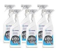 6x Nettoyant pour four et gril AllSpares 500ml