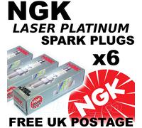 6x Neuf NGK Laser Platine Allumage Bougies BMW 525 2.5 Lt E60/E61 03> N°3199