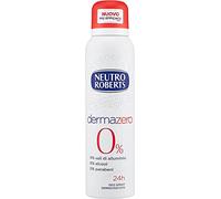 6x Neutro Roberts Dermazero Deodorant Spray, Alkoholfrei, Aluminiumsalze und Parabene, Zero Stains 150 ml + Italian Gourmet Polpa 400g
