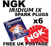 6x NGK Iridium Ix Extension Allumage Bougies Jaguar 4.2 Tous Modèles