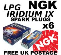 6x NGK Iridium Ix LPG Allumage Bougies Lexus RX300 3.0 Lt Tous Modèles 01> N°
