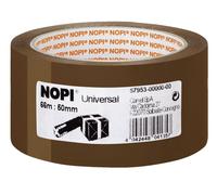 6x Nopi 57953-00000-00 Ruban d'emballage universel, 50 mm x 66 m, brun