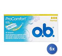 O.B Pro Comfort Normal Tampons 16 Units