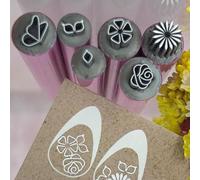 6x ongles timbre ensemble ongles Art outil Art Stamper ensemble pointage outil