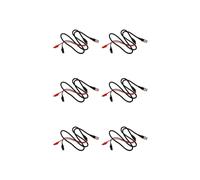 6X P1011 Bnc Q9 Mâle Double Dot Crocodile Oscilloscope Sondes de Test de Câble Sondes 1M